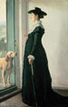 Retrato de mi esposa - Michael Ancher — vista de la obra