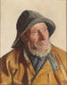 Retrato de un pescador - Michael Ancher — vista de la obra