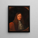 Autorretrato de Michael Christoph Grabenberger - Michael Christoph Grabenberger — cuadro enmarcado en la pared