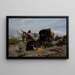 Repos du voyage - Michael Gortskin Wywiorsky — framed artwork on a wall