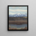 Kampenwand avec Simssee - Michael Licklederer — framed artwork on a wall