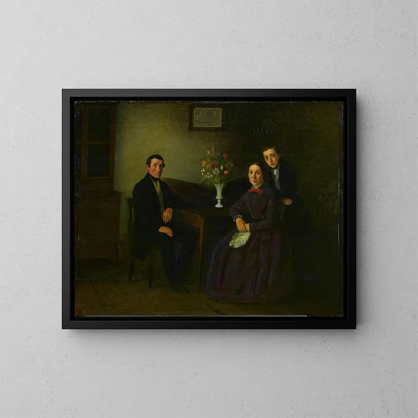 La familia Musch - Michael Neder — cuadro enmarcado en la pared