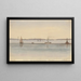 julio de 1846 hacia Nueva York desde el río Raritan - Michael Seymour — cuadro enmarcado en la pared