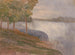 Primera vista de las cataratas del Niágara antes de bajar las escaleras del ferry, miércoles 22 de julio de 1846 - Michael Seymour — vista de la obra