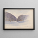 View of the Hudson from West Point United States July 24, 1846 - Michael Seymour — framed artwork on a wall