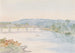 Wooden bridge over the Mohawk River, Schenectady, United States, July 20, 1846 - Michael Seymour — artwork view