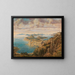 Vista de Dubrovnik - Michael Zeno Diemer — cuadro enmarcado en la pared