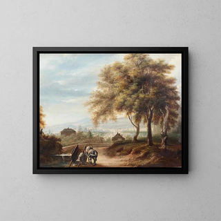Michele Cesare Danielli - Veduta di Genova dalla collina di Albaro.webp
