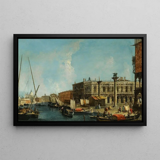 Michele Marieschi - Venice A View Of The Molo From The Bacino Di San Marco With The Piazzetta And The Entrance To The Grand Canal.webp
