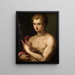 San Juan Bautista - Michele Tosini — cuadro enmarcado en la pared