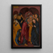 El Matrimonio de la Virgen - Michelino da Besozzo — cuadro enmarcado en la pared