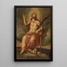 Cristo triunfante - Michiel Coxie — cuadro enmarcado en la pared