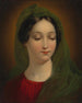 Retrato de la Madonna - Mihael Stroj — vista de la obra