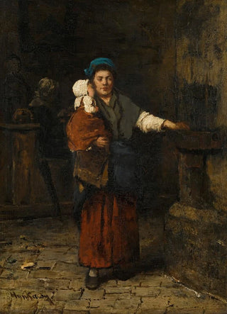 Mihly Munkcsy - Mother and child.webp