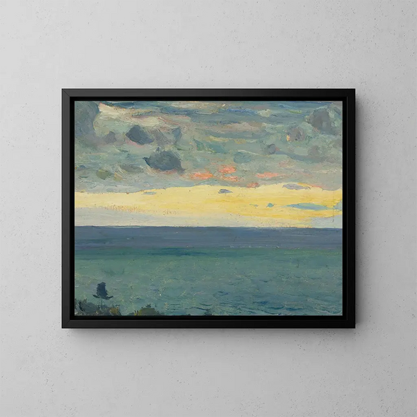 Mar - Mikhail Nesterov — cuadro enmarcado en la pared
