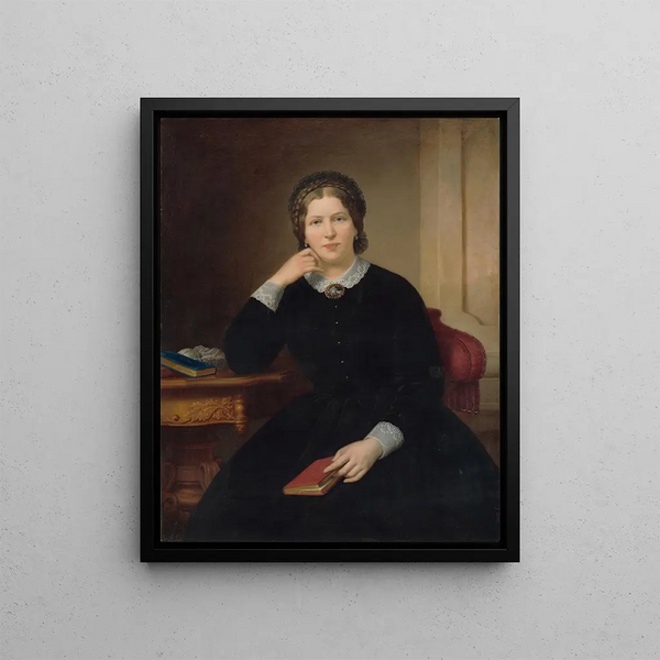 Mikls Barabs - Portrait of Sidnia Prhradn.webp