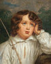 The Little Fisherman - Miklós Barabás — artwork view