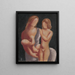 Family Painting - Mikuláš Galanda — framed artwork on a wall