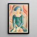 Harlequin - Mikuláš Galanda — framed artwork on a wall