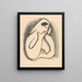 Lost in Thought - Mikuláš Galanda — framed artwork on a wall