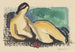 Nude reclining painting - Mikuláš Galanda — artwork view