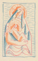 Madonna with Child on her lap - Mikuláš Galanda — artwork view