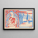 Madonna and Child - Mikuláš Galanda — framed artwork on a wall