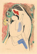 Mother with baby and flower - Mikuláš Galanda — artwork view
