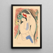 Mother with baby and flower - Mikuláš Galanda — framed artwork on a wall