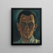 Self-portrait - Mikuláš Galanda — framed artwork on a wall