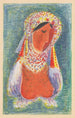 in traditional costume - Mikuláš Galanda — artwork view