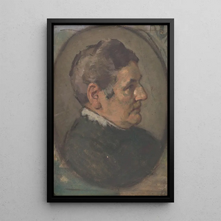 Milan Thomka Mitrovsk - Portrait Study Oval.webp