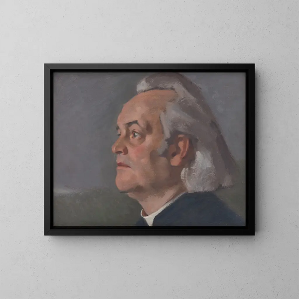 Retrato del Mgr Alojz Kolska - Milan Thomka Mitrovský — cuadro enmarcado en la pared