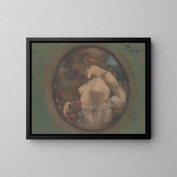 Estudio para la pintura Noche - Milan Thomka Mitrovský — cuadro enmarcado en la pared