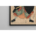 Reproduction of the painting Mimasu Gennosuke no Namiwa no Jirosaku - Utagawa Kuniyoshi