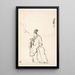 Su Dongpo - Min Zhen — cuadro enmarcado en la pared