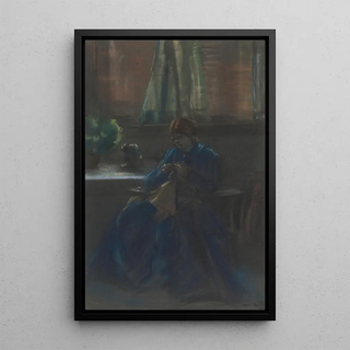 Mina Arndt - Woman in blue.webp