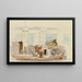 Egipto antiguo y moderno - Miner Kilbourne Kellogg — cuadro enmarcado en la pared