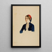 Joven muchacha armenia de Pera - Miner Kilbourne Kellogg — cuadro enmarcado en la pared
