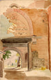 Puerta de los Cruzados en Nicea - Miner Kilbourne Kellogg — vista de la obra