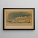 Naples from the Mole - Miner Kilbourne Kellogg — framed artwork on a wall