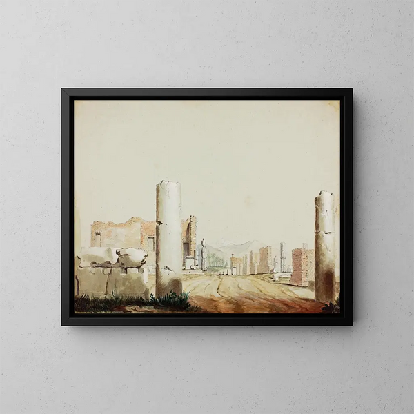 Pompeya, Italia - Miner Kilbourne Kellogg — cuadro enmarcado en la pared