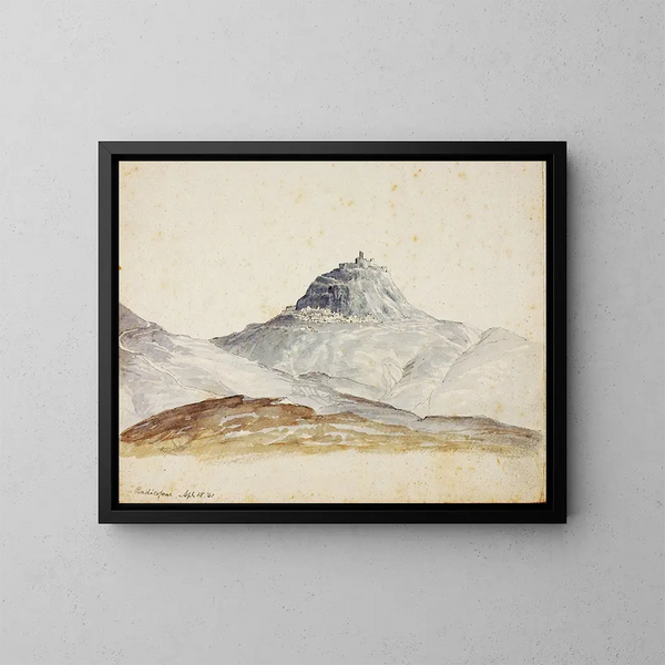 Radicofani - Miner Kilbourne Kellogg — cuadro enmarcado en la pared