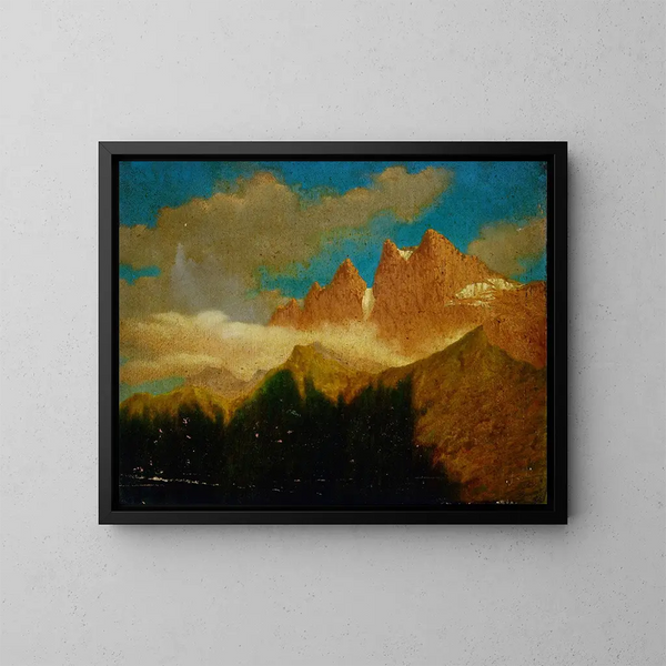 suizo cerca de Valery - Miner Kilbourne Kellogg — cuadro enmarcado en la pared