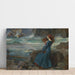 Reproduction of the painting Miranda Painting - The Tempest - John William Waterhouse