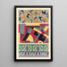 Portfolio de motivos abstractos Pl23 - Mizuki Heitaro — cuadro enmarcado en la pared