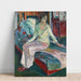 Reproducción del cuadro Modelo sentado en el sofá - Edvard Munch