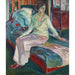 Reproducción del cuadro Modelo sentado en el sofá - Edvard Munch