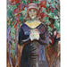 Reproducción del cuadro Modelo en el jardín - Edvard Munch