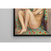 Reproducción del cuadro Modelo en una butaca verde - Nils Dardel